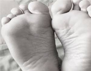 Maria Tzavou's foot soles 2