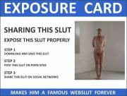Exposure Card