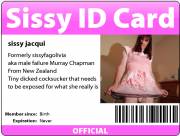 Sissy faggot id