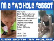 Faggot Kilian Runge