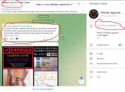'ruined faggots' channel on telegram