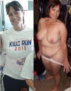 dressed undressed slut