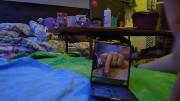 Webslut Valentina masturbation mirror