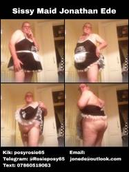 Rosieposy aka Jonathan Ede Sissy Maid