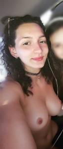 Cute Bulgarian Teen Claudia Velikova with Skinny body, Sweet and tight ass/pussy and great big boobs