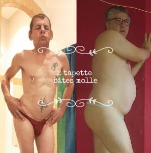 Faggot exposed Dominique
