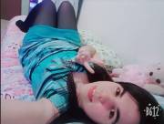 hot latina little slut in pantyhose