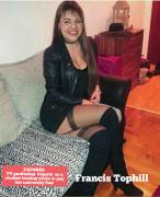 Celebrity slut Francis Tophill