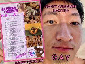 WORTHLESS ASIAN METH FAG PERMANENTLY RUINED LOSER DYLAN HANQI ZHANG