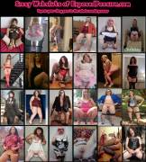 Sissy webslut collage