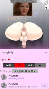 sissybilly on sissy.fun
