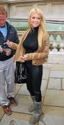 Tara Reid See Thru Black Sweater