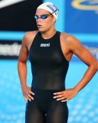 Laure Manaudou See Through Bathing Suit