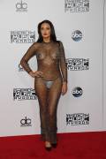 Bleona Qereti in Pasties and a Thong at the AMA's