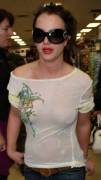Britney Spears See Through Shows Off Her Large Nipples.