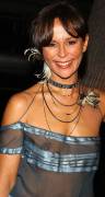 French Actress Christine Boisson See Through Dress