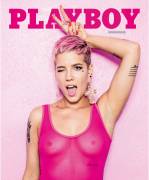 Halsey Boobies for Playboy Magazine