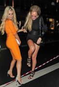 Aisleyne Horgan-Wallace Pantie Upskirt on the Street