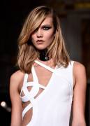 Karlie Kloss Areola Peek on the Catwalk
