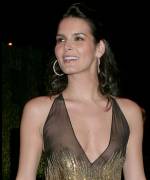 Angie Harmon See Through Nip Slip