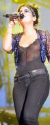 Lily Allen See Through Top