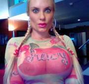 Coco's Nipples In See Through Top