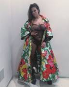 Ashley Graham Nipple Peek in Polaroids for V-Magazine