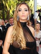Nabilla Benattia Forgets Her Bra at Cannes