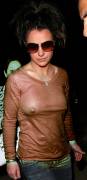 Britney Spears See through Nipples with The Aid Of