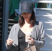 Jenna Dewan Nipple in See Through Black Top