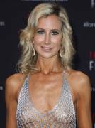 Victoria Hervey Tits & Panties in Mesh Dress