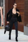 Bella Hadid Walking the Streets in NO Bra
