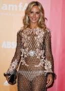 Victoria Hervey Breasts & Pantys in a Flimsy Gown