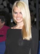 Alice Eve's Boob In See Through Dress