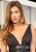 Belen Rodriguez Nipples In See Through Dress