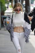 Bella Thorne in a Slightly See Through Sweater