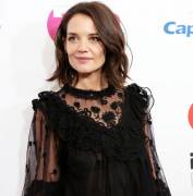 Katie Holmes on the Red Carpet without her Bra