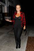 Kendra Wilkinson Boobs in See Through Blouse