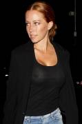 Kendra Wilkinson On a Night Out without a Bra