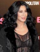 Cher's Nipples In See Through Bra