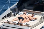 Sophie Marceau Caught Topless Sunbathing
