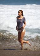 Natalia Proza See Through Wet T-Shirt