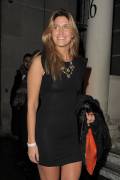 Cheska Hull in her Sheer See Through LBD