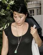 Sadie Frost See Through Shows Off Nips