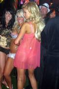 Paris Hilton See Through Shows Off Thong