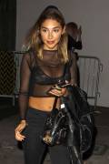 Chantel Jeffries Nipple Piercing in Black Lace Bra