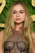 Lady Amelia Windsor Pasties in Lacy Black Outfit