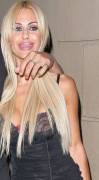 Shauna Sand See Through Dress
