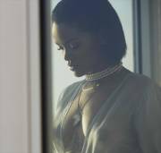 Rihanna Topless + Nipple Rings on 'Needed Me' Music Video