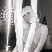 Ashley Tisdale Nipples Slightly Showing in Tights